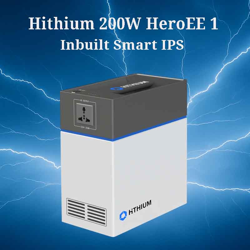 HiTHIUM HeroEE 1 (200W) — 1kWh Portable Power Station | Lithium IPS Bangladesh